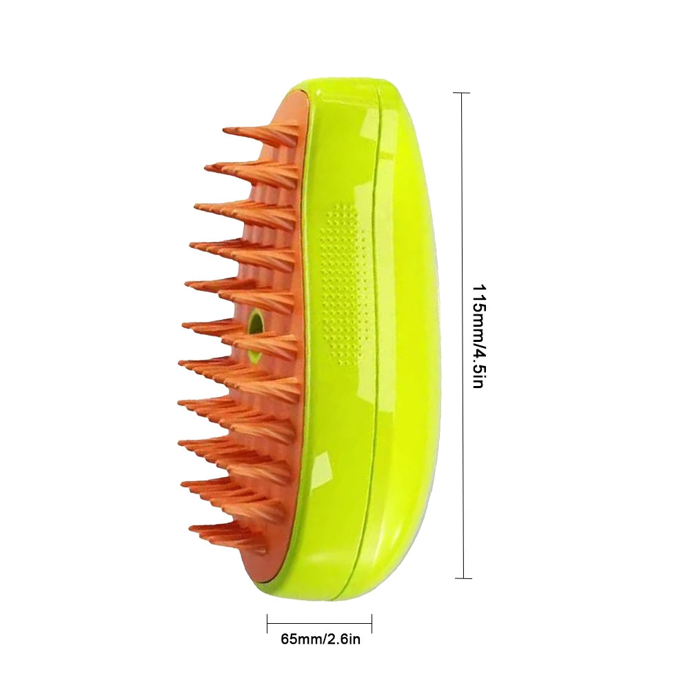 3-in-1 Pet Grooming Comb with Spray – For Cats & Dogs