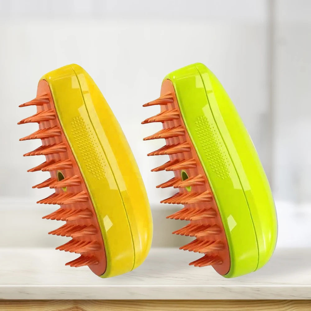 3-in-1 Pet Grooming Comb with Spray – For Cats & Dogs