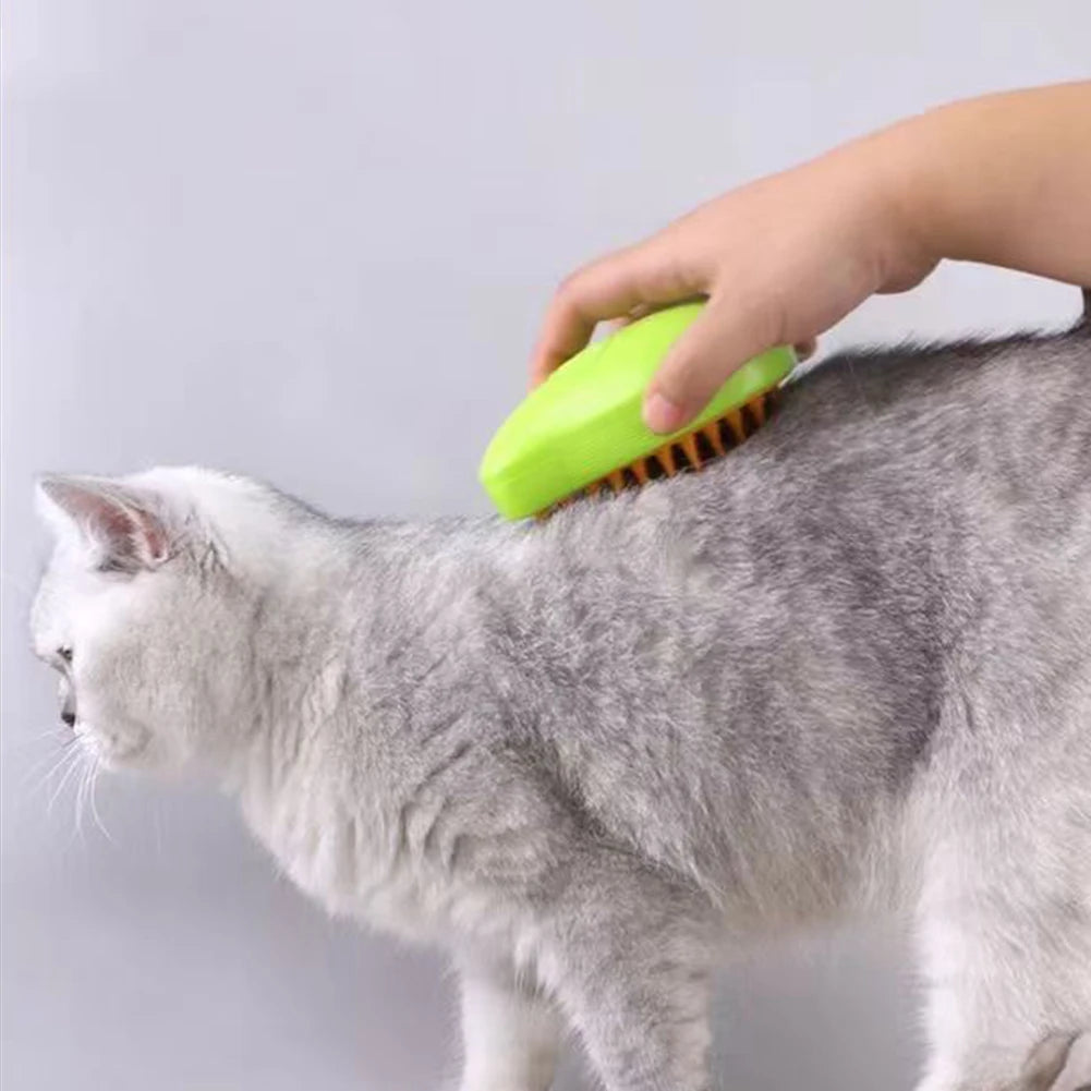 3-in-1 Pet Grooming Comb with Spray – For Cats & Dogs