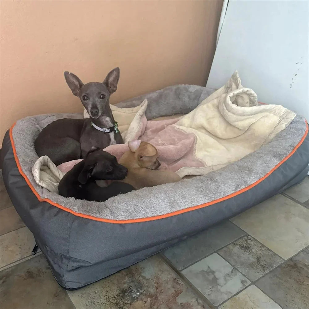 Orthopedic Memory Foam Dog Bed – Extra Thick and Comfy