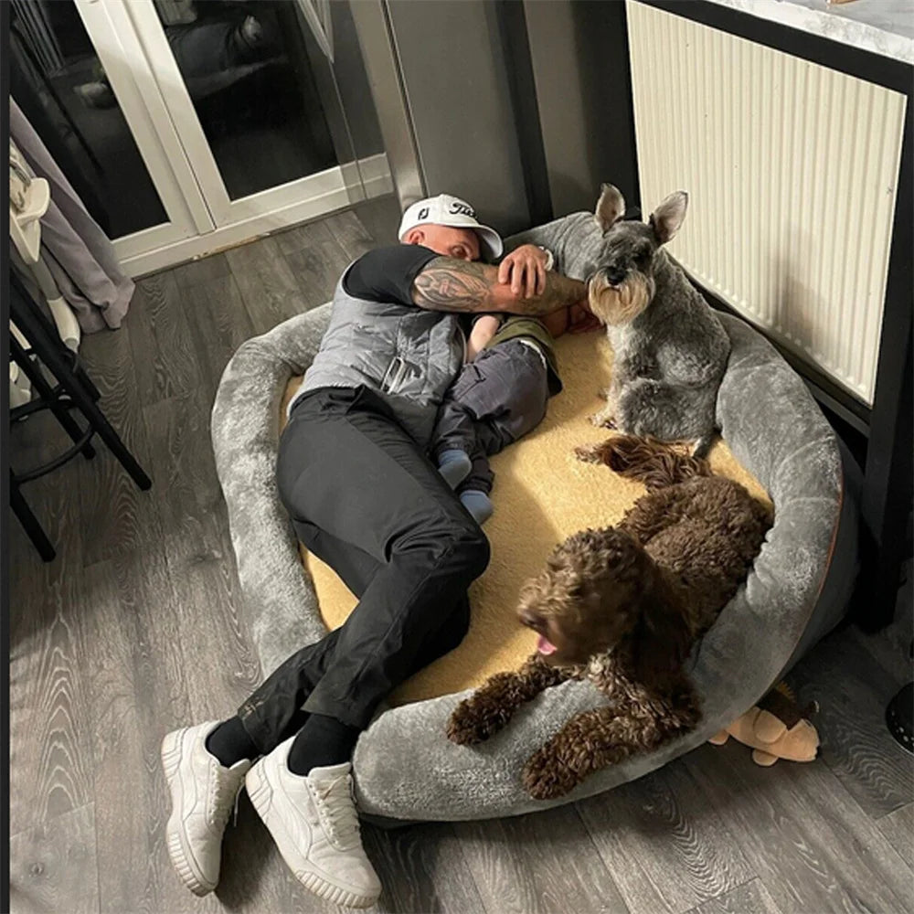 Orthopedic Memory Foam Dog Bed – Extra Thick and Comfy