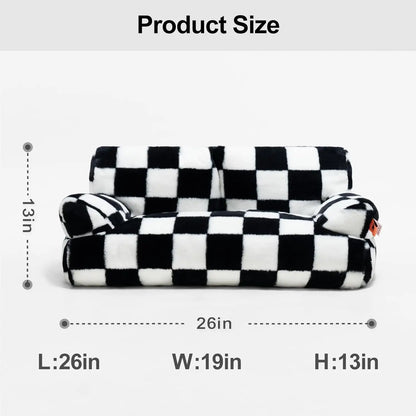 Mewoofun Pet Couch Bed