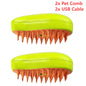 3-in-1 Pet Grooming Comb with Spray – For Cats &amp; Dogs