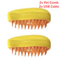 3-in-1 Pet Grooming Comb with Spray – For Cats &amp; Dogs