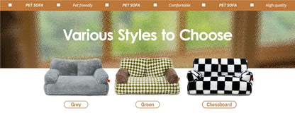 Mewoofun Pet Couch Bed