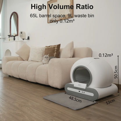 DOEL  Automatic Cat Litter Box Self Cleaning